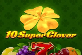 Win bij 10 Super Clover video slot op Peaches Casino