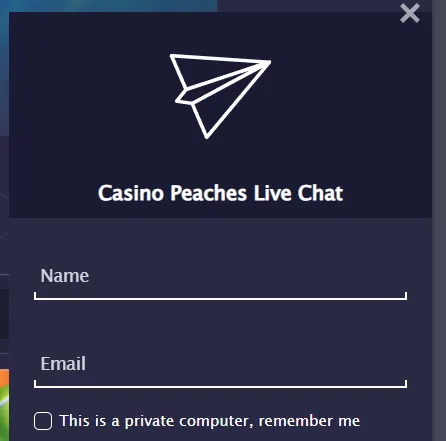 Peaches Casino klantenservice: 24/7 ondersteuning